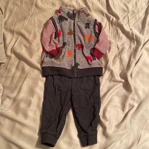 Carters boys vest set